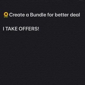 I TAKE OFFERS 💗 CREATE BUNDLES 💗